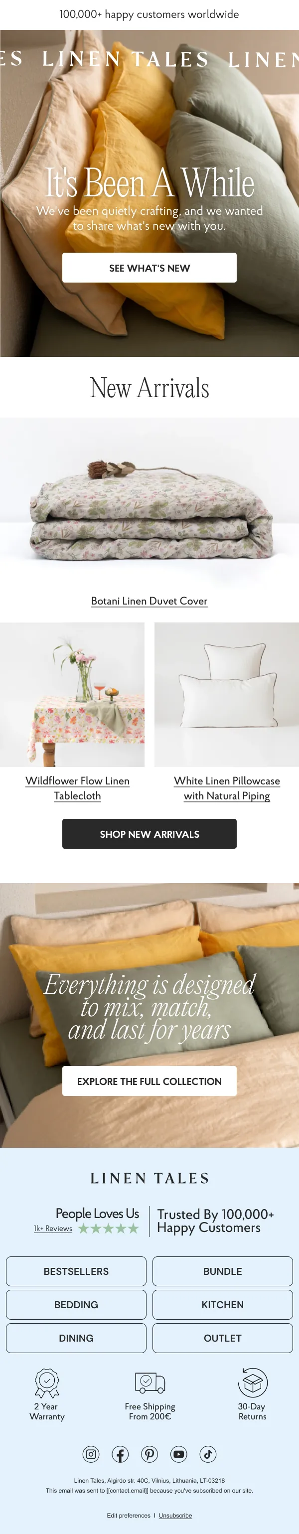 Linen Tales campaign preview